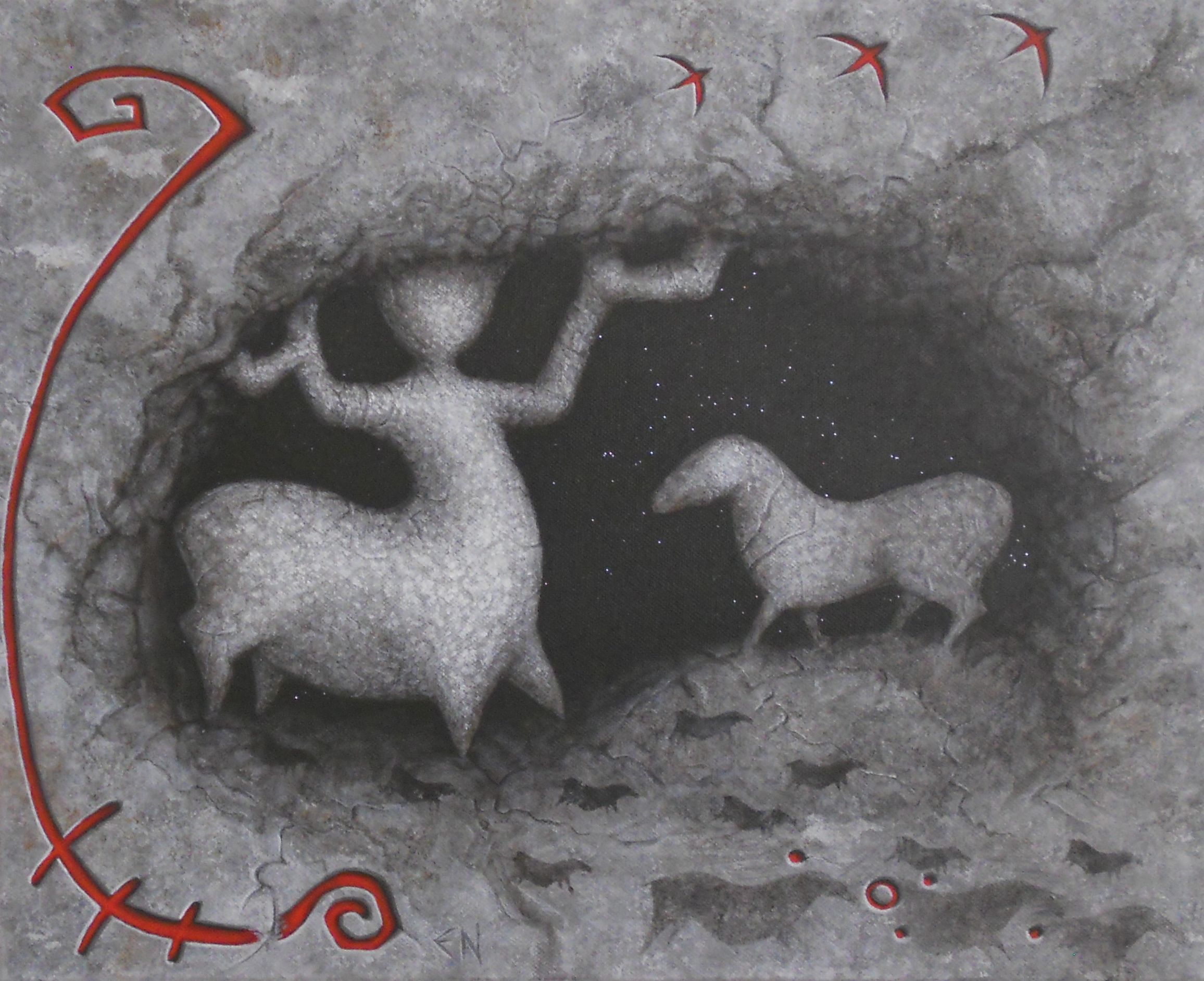 Cave 
46x38cm
   