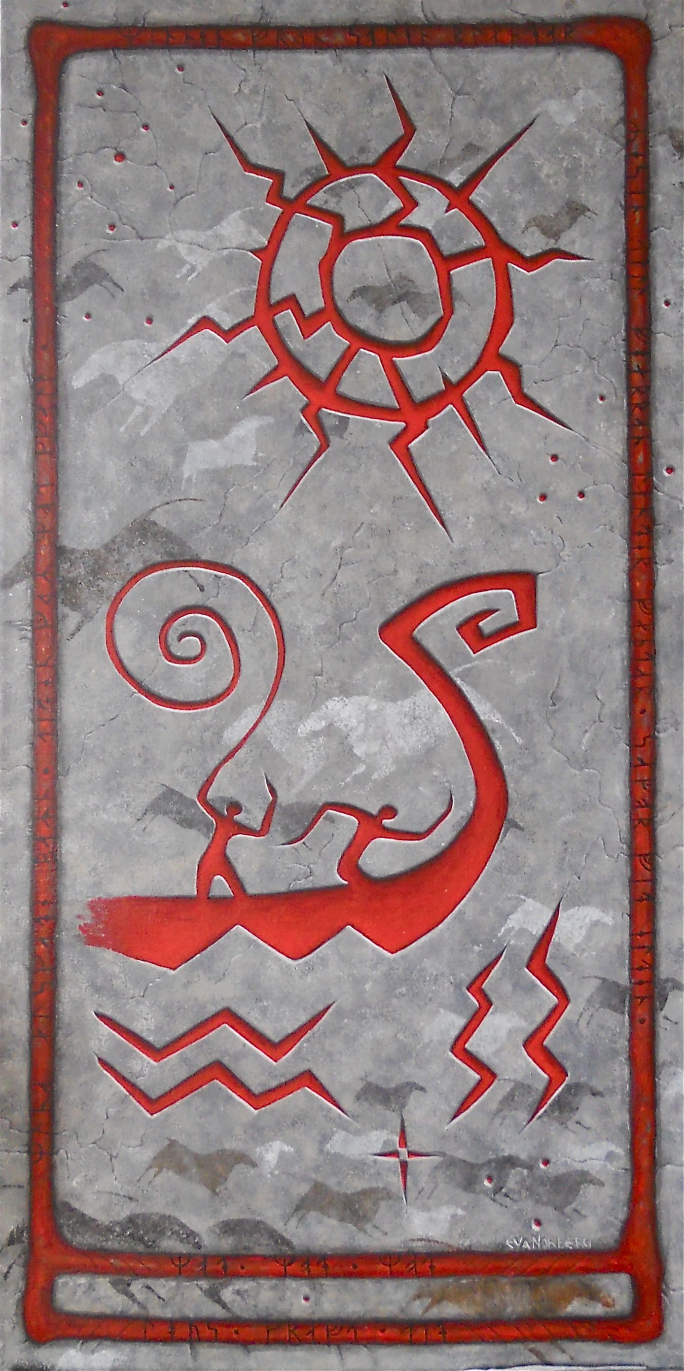 Ljus Kraft Tid
50x100cm